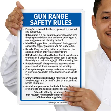 Gun Range Safety Rules