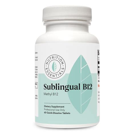 Sublingual B12 – The Vitality Shop