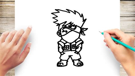 Chibi Kakashi Drawings