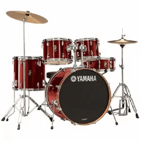 Yamaha 5 Piece Drum Set - Laser Red | Waziri Ecommerce