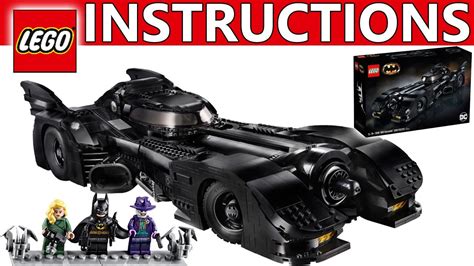 How to Build LEGO 76139, 1989 Batmobile | LEGO DC 2019 Instructions ...