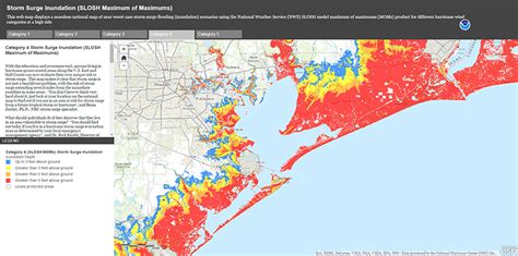 National Hurricane Center Storm Surge Map - Anett Blinnie