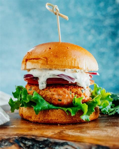 Salmon Burgers – A Couple Cooks