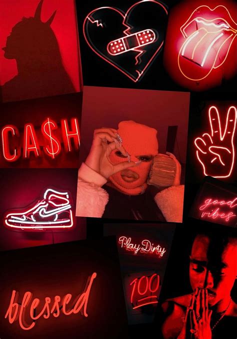 Neon Red Aesthetic HD phone wallpaper | Pxfuel