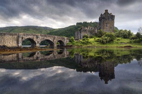 Eilean Donan castle, Scotland stock photo