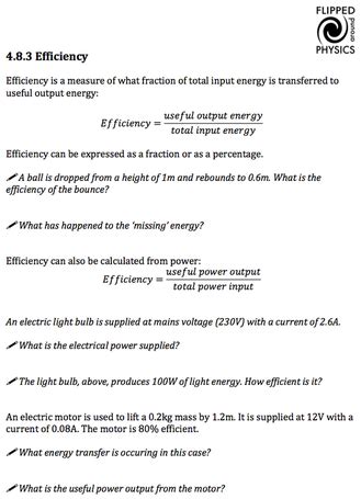 work, energy and power - FLIPPED AROUND PHYSICS