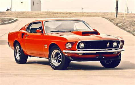 1969 Ford Mustang Boss 429 Wallpaper