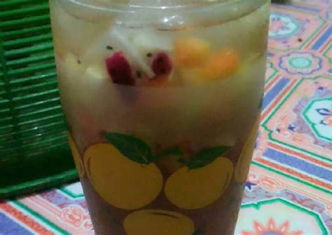 Resep Es buah dg sirup melon oleh Ijur Ch - Cookpad