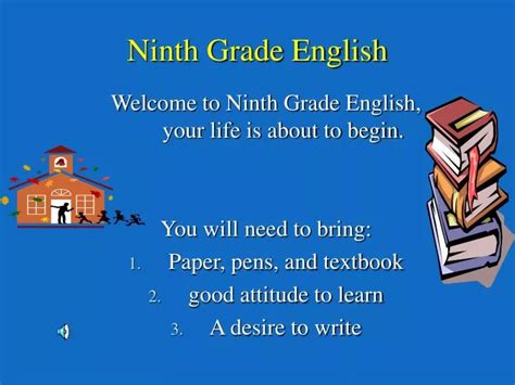 PPT - Ninth Grade English PowerPoint Presentation, free download - ID ...