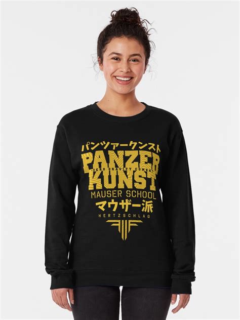 "Panzer Kunst" Pullover Sweatshirt by Krobilad | Redbubble