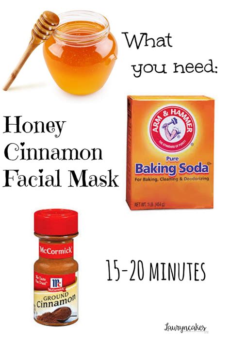 At Home DIY Honey Cinnamon Facial Mask | Lauryncakes