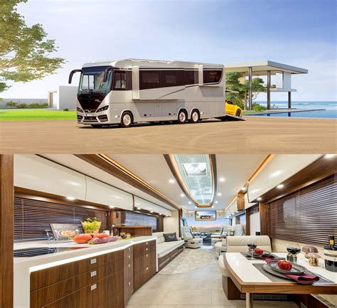 This Amazing $1.8 Million Ultra-Luxury RV Has Its Own Garage In The Back