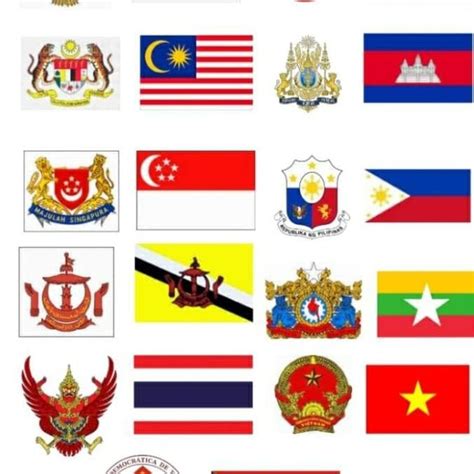 Bendera Negara Negara Asean Terbaru - HaroldropBryant