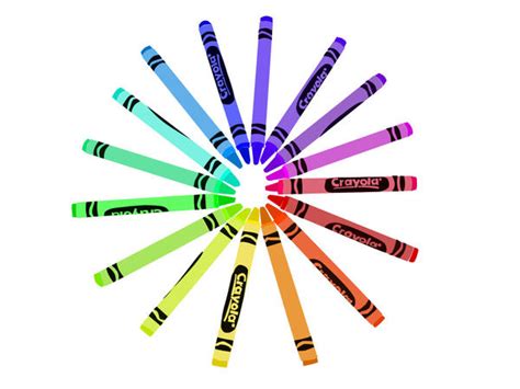 Crayon Color Wheel by oddbluepony on DeviantArt