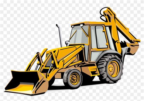 Machinery Clipart Backhoe