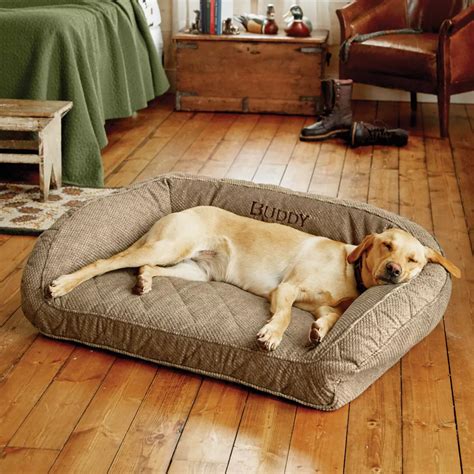 Orvis Memory Foam Bolster Dog Bed | Orvis