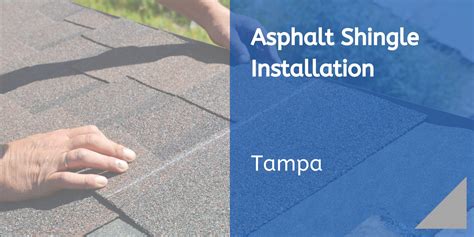 Asphalt Shingle Installation in Tampa - Classic Roofing