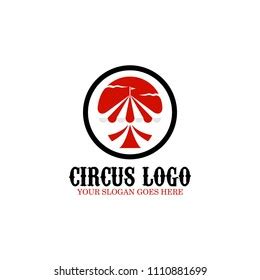 Circus Logo Design Stock Vector (Royalty Free) 1110881699 | Shutterstock