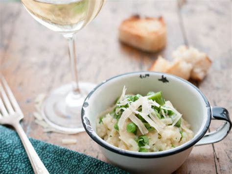 Sweet Pea Risotto Recipe - EntertainingCouple.com