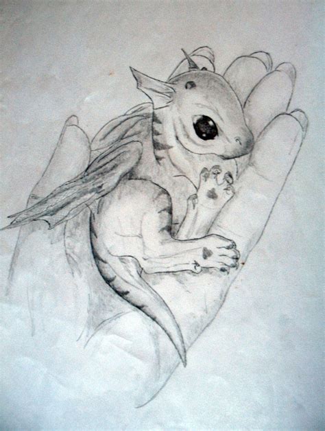 baby dragon by darkhorses90 on deviantART | Baby dragons drawing, Dragon sketch, Dragon art