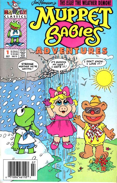 Muppet Babies Adventures #1 Newsstand Edtion Very Fine (8.0) [Harvey Comic] – Dreamlandcomics ...