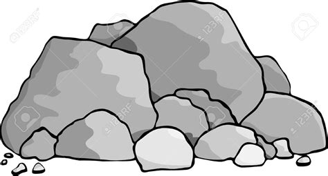 Cartoon Rock Clipart | Free download on ClipArtMag