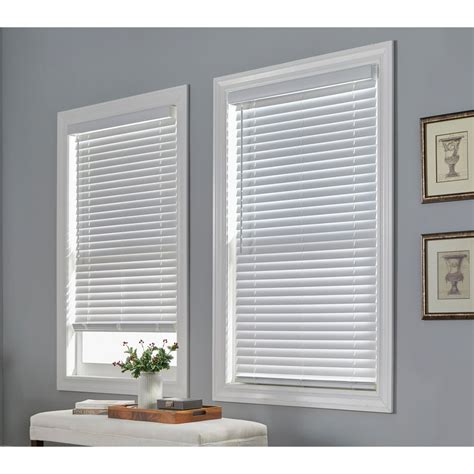 BrylaneHome 2" Faux Wood Cordless Blinds Window Privacy Shades ...