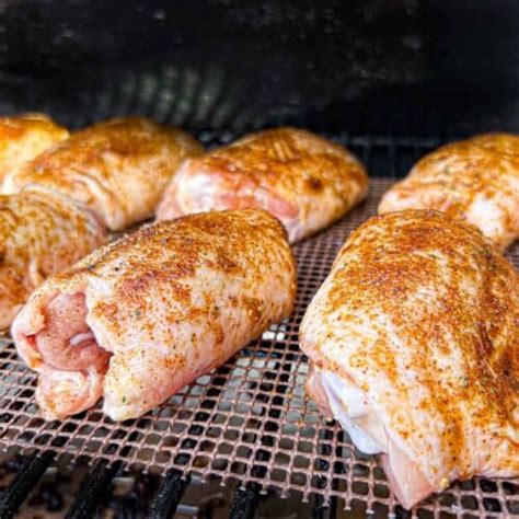 Crispy Smoked Chicken Thighs | Traeger, Pit Boss, or Other Pellet Grill - Modern Harvest