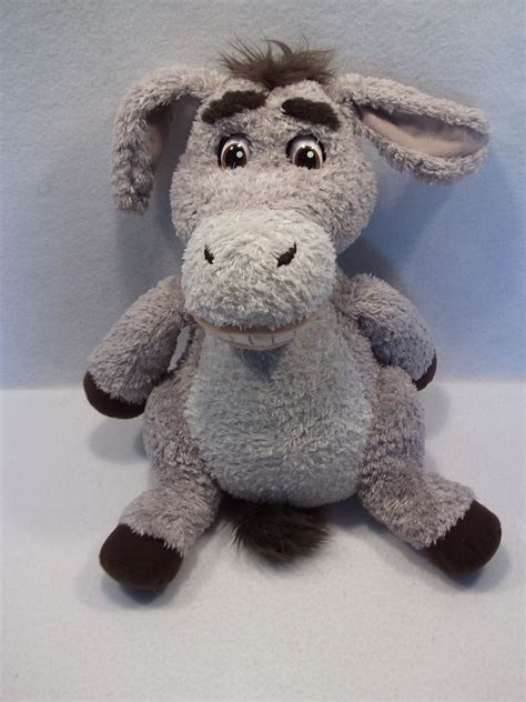 2007 DreamWorks Shrek the Third Talking Donkey Plush toy | Animal dolls ...