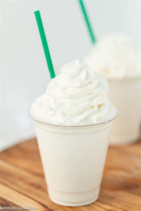 Starbucks Vanilla Bean Frappuccino Recipe (and VIDEO) - Easy Frappe