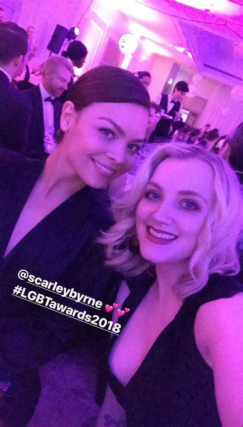 lgbtawards2018 Scarlett Byrne, Evanna Lynch, Bryne, Potterverse, Harry ...