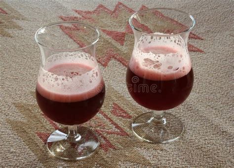 Cherry flavored beer stock image. Image of kriek, flavor - 184215