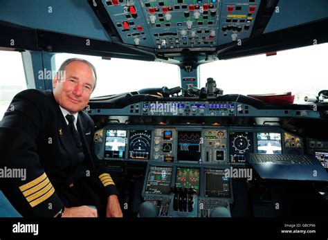 Airbus A380 Pilot Cabin