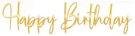 Happy Birthday Letras Doradas Png Transparente Stickpng | Images and Photos finder