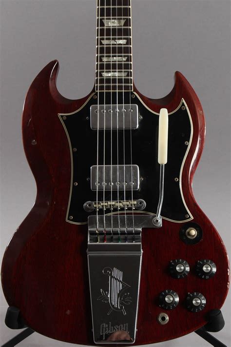 1968 Gibson Sg Standard W/Maestro Vibrola | Guitar Chimp