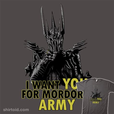 Mordor's Army - Shirtoid