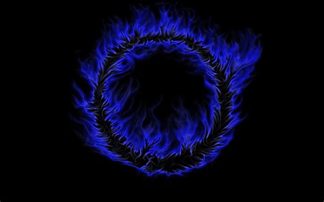 2880x1800 Blue Burning Flame Abstract 4k Macbook Pro Retina ,HD 4k ...