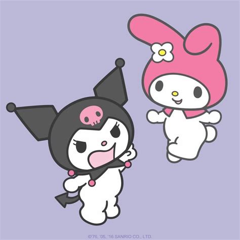 Kuromi & My Melody | Hello kitty wallpaper, Melody hello kitty, Hello kitty