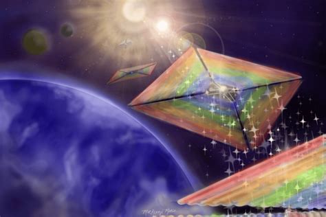 NASA's new solar sail design bends light to propel spacecraft efficiently