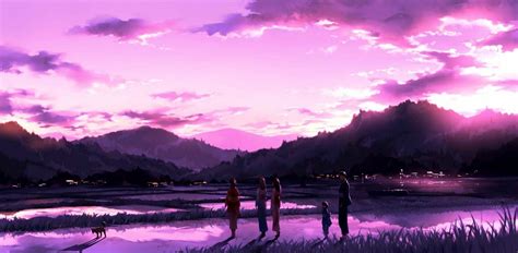 Pink Anime Scenery Wallpapers - Top Free Pink Anime Scenery Backgrounds - WallpaperAccess