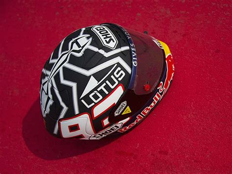 Marc Marquez 2014 Helmet By Shoei - DriveSpark News