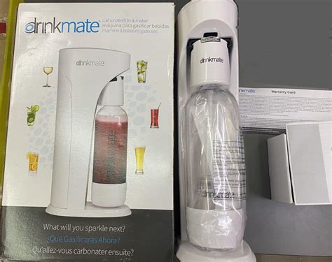 DRINKMATE SPARKLING WATER & SODA MAKER, TV & Home Appliances, Kitchen ...