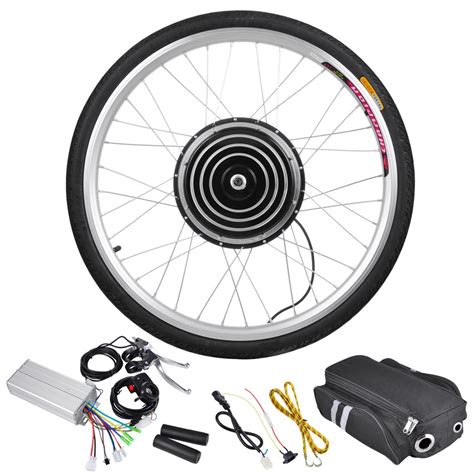 800 Watt 26 Inch Front Wheel Electric Bicycle Motor Kit 36v