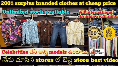 200% branded clothes at cheap price/ best store in Hyderabad/ ffts ...