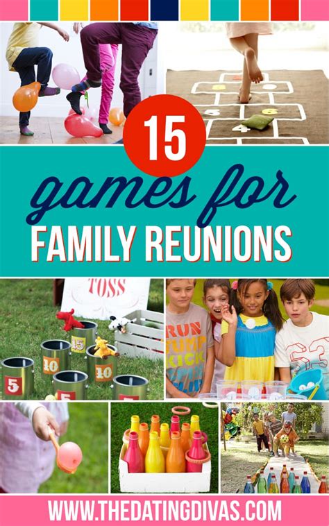 50 Memory-Making Family Reunion Ideas and Games | The Dating Divas