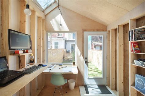 Architect Builds a Tiny House Studio as a Private Workspace