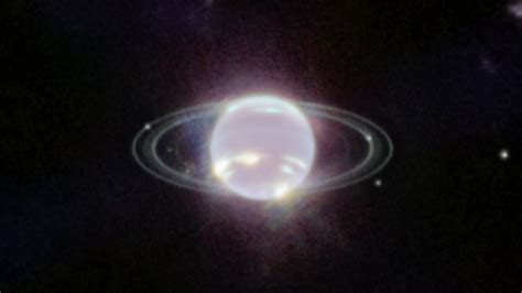 Ghostly rings of Neptune shine in new James Webb Telescope images | Live Science