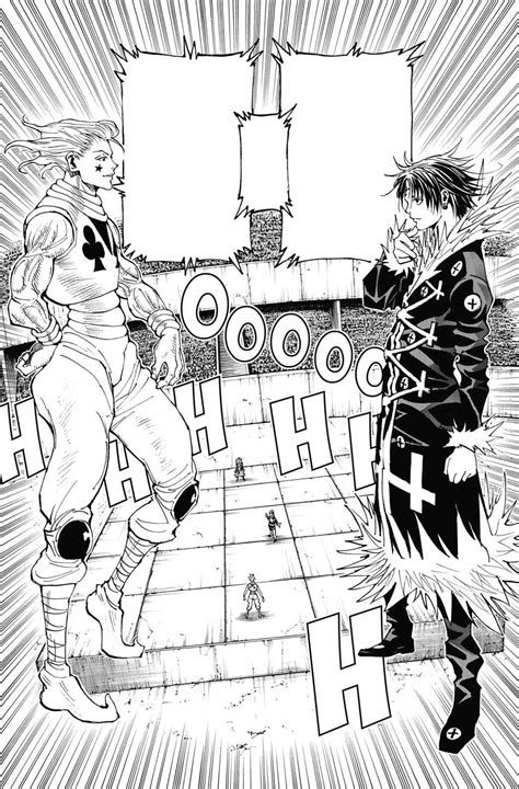 Image - Chap 351 - Hisoka vs Chrollo.png | Hunterpedia | FANDOM powered by Wikia