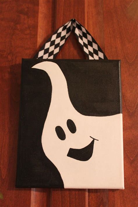 Pin by Ashley Wright on Art Inspiration | Halloween canvas, Canvas painting projects, Halloween ...