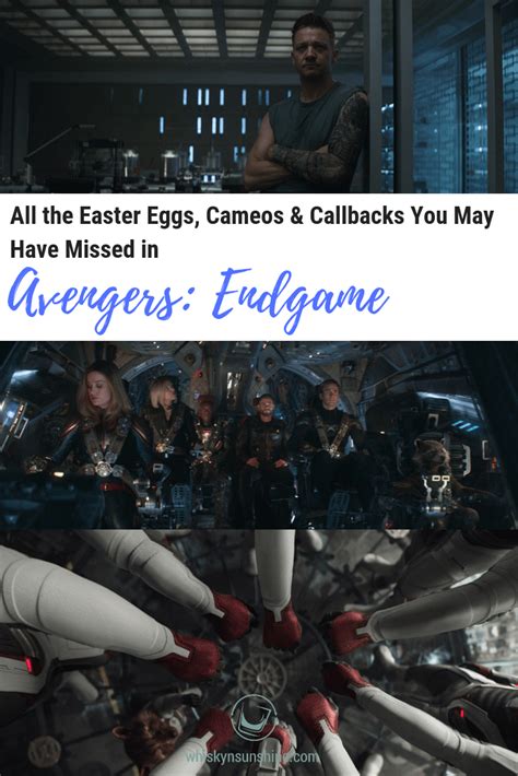 Avengers: Endgame Easter Eggs - Complete Marvel Universe References #avengersendgame # ...